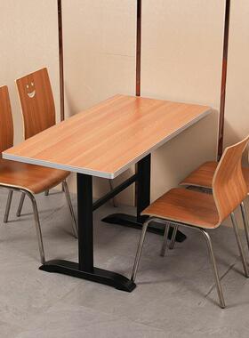 餐桌可桌生产餐桌4人位分餐体餐椅组合工DEO厂学校椅现代快风家用