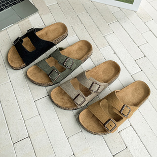 品质爆款 凉拖复古欧美风时尚 一字拖男女夏季 大码 外穿时尚 2025夏季