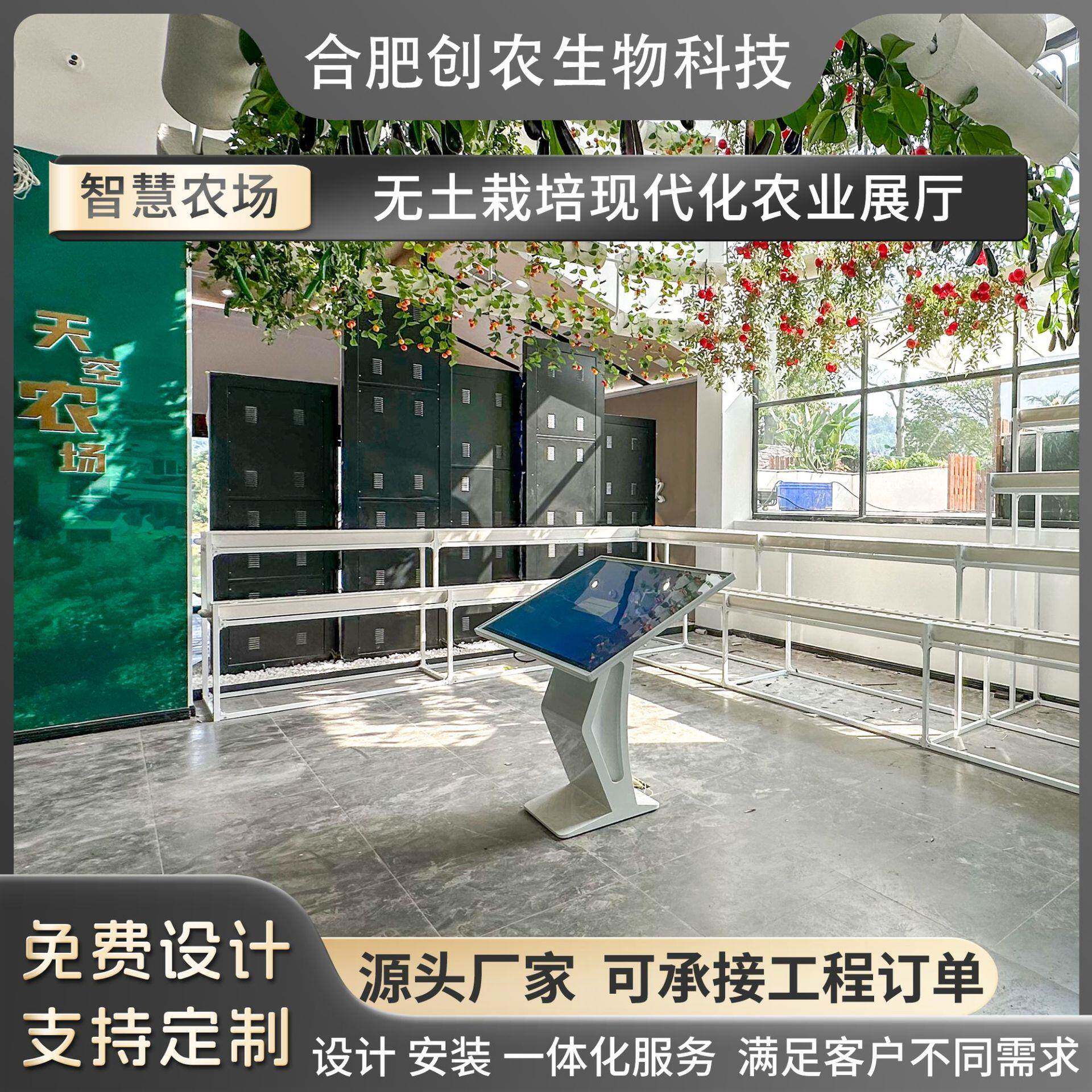 无土栽培智慧农业物联网基地建设水培蔬菜温室大棚种植架植物工厂
