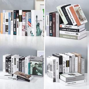 中国假书人工书饰办公室书房图书馆销售处商店装饰道具书饰