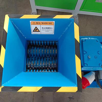 小验垃型餐NKG厨圾撕碎机塑料瓶易拉罐破角碎机边料实室双轴撕碎