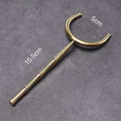 纯铜六君子五件套防烫隔热功夫茶具零配件茶艺茶笔茶勺茶刀茶杯叉