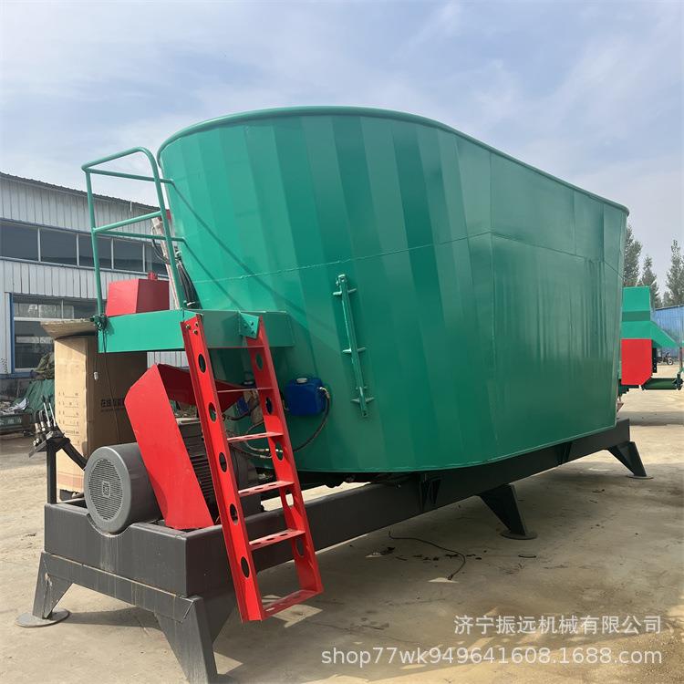 牛羊草料混合制备机 立式TMR搅拌机 畜牧养殖场搅草机