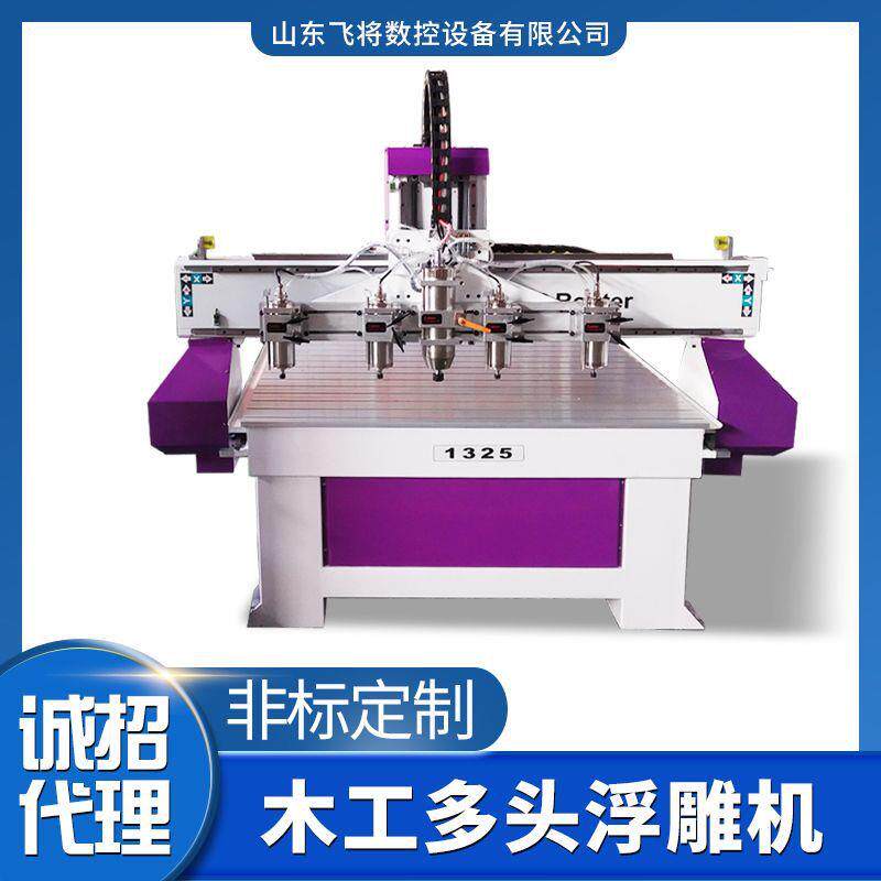 木工多头数控浮雕机家具牌匾工艺品雕花制作木工多头数控浮雕机