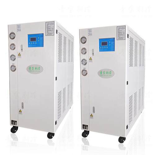 QX-10W水冷式模具冰水机商用空调风柜冷水机工厂设备冷却冻水机