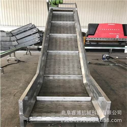 废旧板传送链板输送机型平板上链重板输材LB500送机石块钢板废旧