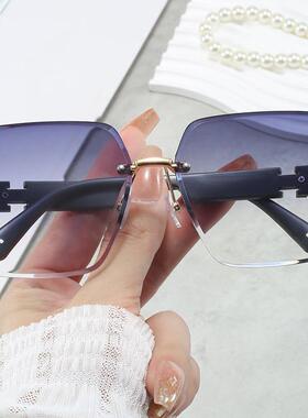 2024新款墨镜女高级感防紫外线太阳眼镜Sunglasses大框遮阳现货