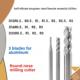 20R0.5 R1.0 R1.5 圆头铣刀用于钨钢铝D12 2.5 3圆角刀扩