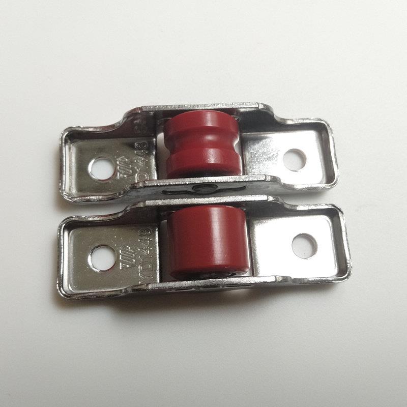 包邮6个价 塑钢推拉门窗平轮槽轮静音顺滑7788型定滑轮展示柜门轮
