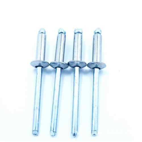 GB1618NIQ抽芯铆钉2d.开2口型扁圆头不锈钢+不锈铁