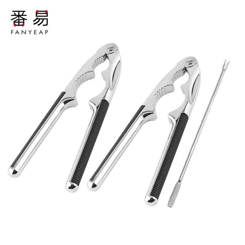 多功能加厚核桃夹子剥核桃工具剥壳器山核桃钳坚果榛子金属剥核桃