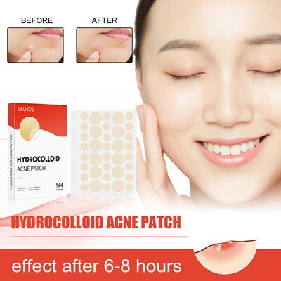 EELHOE Hydrocolloid Acne Patches - Invisible, Makeup-Friendl