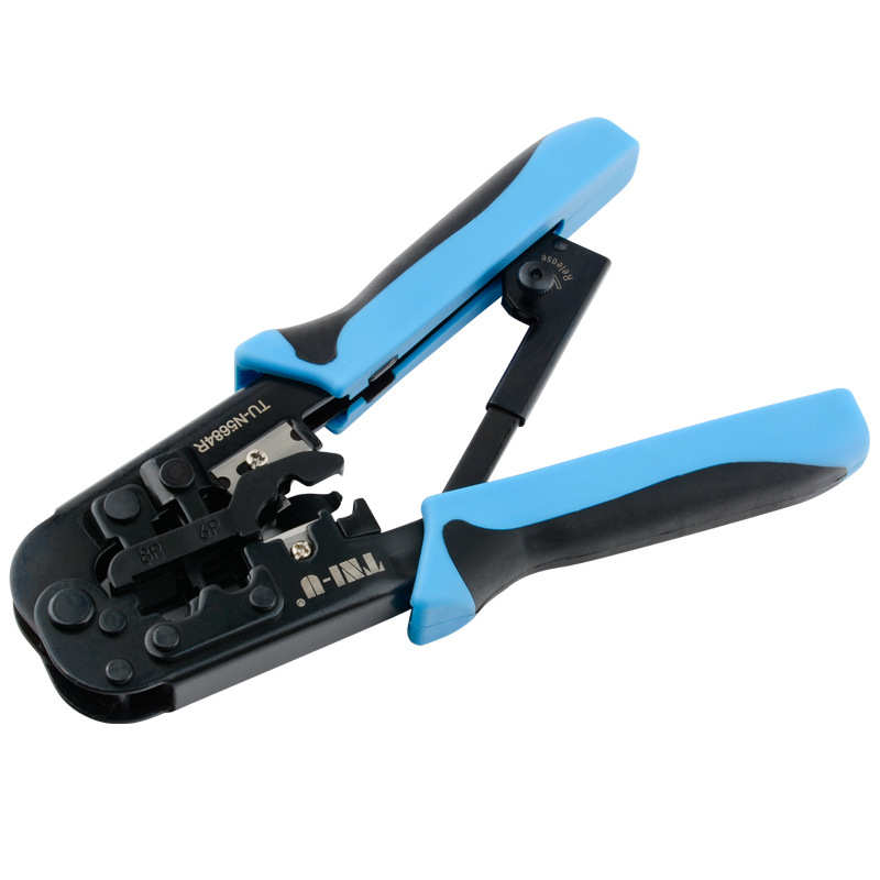 网线钳子超五类六类6水晶头多功能专业级压线钳子6P8P4电话宽带