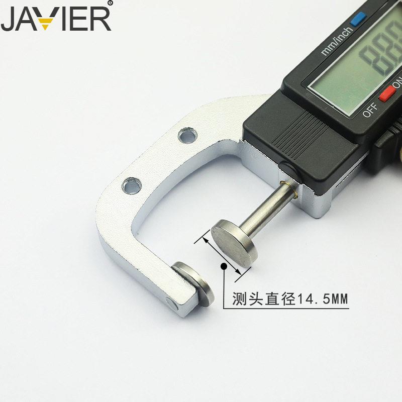 杰洛夫出品数布显百分千分测厚BGV规厚度规仪膜表计.mm纸张薄料