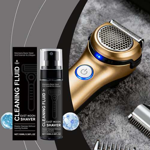 EAST MOON Shaving Tool Cleaning Spray for daily maintenance,