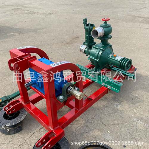 单座拖拉机悬挂架多级泵进三寸出3寸/2.5寸高压泵农业喷灌泵