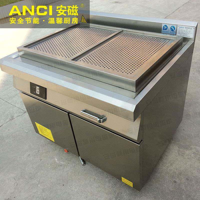 电磁肠粉炉商用电热布拉肠粉炉广东肠粉炉380v布拉电磁肠粉炉