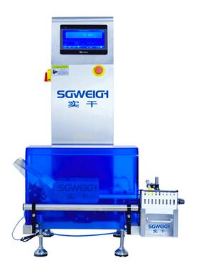 单条颗粒剂包高速称重机在线高速称重分选机动态条包检重分选秤