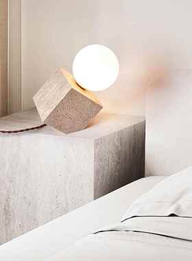 中山工厂直销侘寂风台灯奶油风装饰摆件设计师酒店复古民宿日式卧