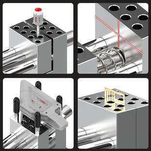 模型工具小钳子可拆卸钳子士兵着色辅助夹具高精度迷你虎钳