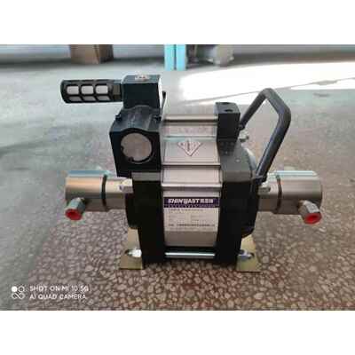 济南赛思特气液增压泵设备32MPaGD40气动双作用泵320Bar320公斤