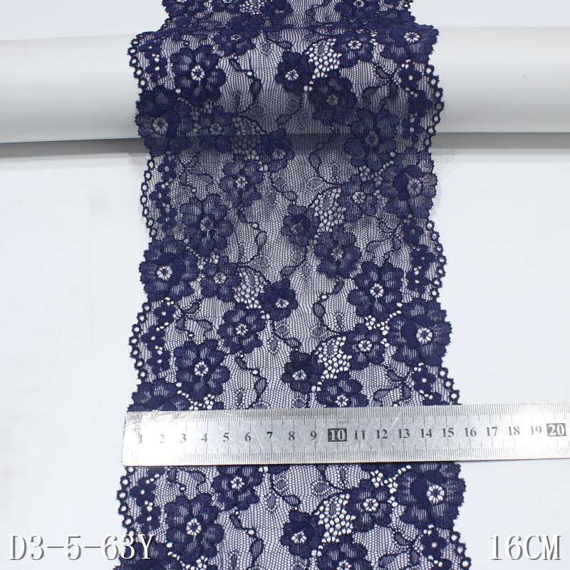 锦纶丝氨纶小碎花蕾丝柔软中弹窗帘花边辅料现货批发弹力蕾丝花边