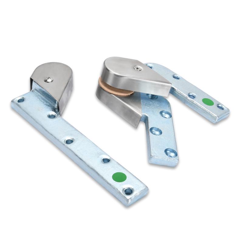 有门弹簧臂玻璃配度铰框固钛开启地璜180上下支地摇臂轴偏心ktv