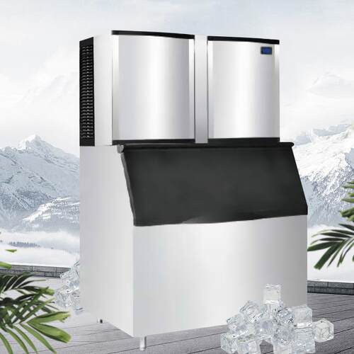 科式商用大产量商用方块型制冰机450kg1000kg产量海鲜店用