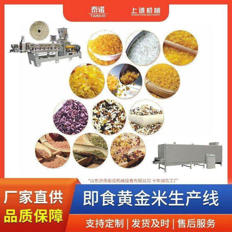 出口印度工艺人造米机器魔芋粉加工人造米挤出机