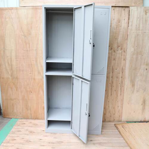 四门工柜储厚物柜加款更衣柜多能结实耐功用工厂宿舍学校衣-铁皮