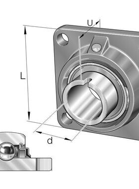 德国进口INA轴承RCJL RCJ25 30 35 40 45 50 55 60 70 80 90-N-XL