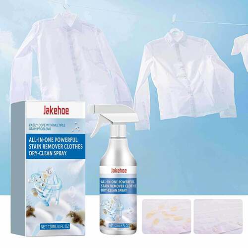 Jakehoe Stain-Removing Dry Cleaning Spray for Clothes - Stub