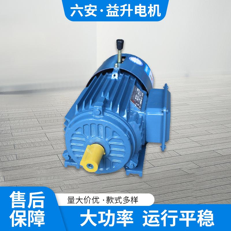 厂家直供电磁制动三相异步电动机YEJ160M2-8极5.5W三相刹车电机