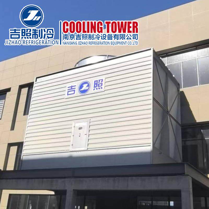 玻璃钢冷却塔热处理换热降温冷却塔镀镁铝锌钢板横流式冷水塔