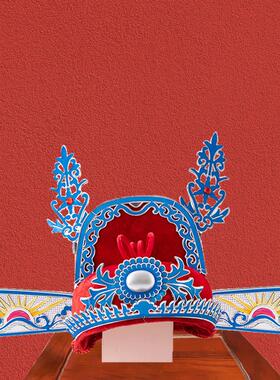 国潮状元中秋服装新郎中式帽子婚礼博饼探花乌纱帽驸马