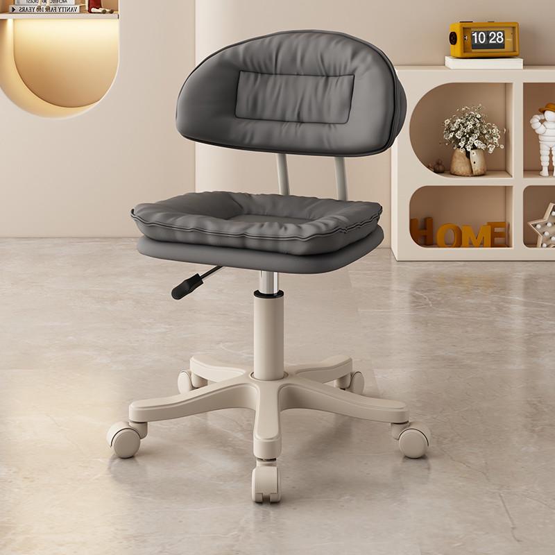 靠背椅美容凳美容院椅子美甲化妆滑轮旋转升降理发店大工椅家用椅