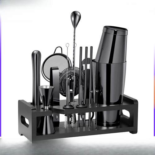 锈钢 业调酒套装 整套调酒具 鸡酒制作调酒器组合套装