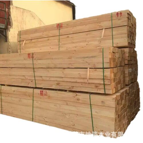 广东建筑木方4x8松木方条工地施工稳固支撑结实耐用厂家