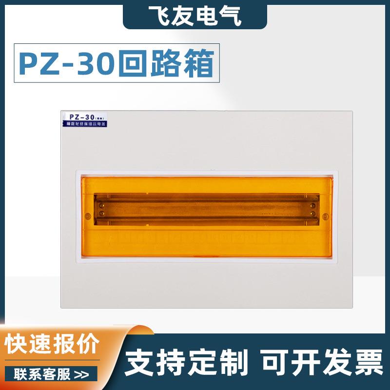 非标PZ30配电箱家用回路箱明装暗装空气开关盒电源控制箱布线盒