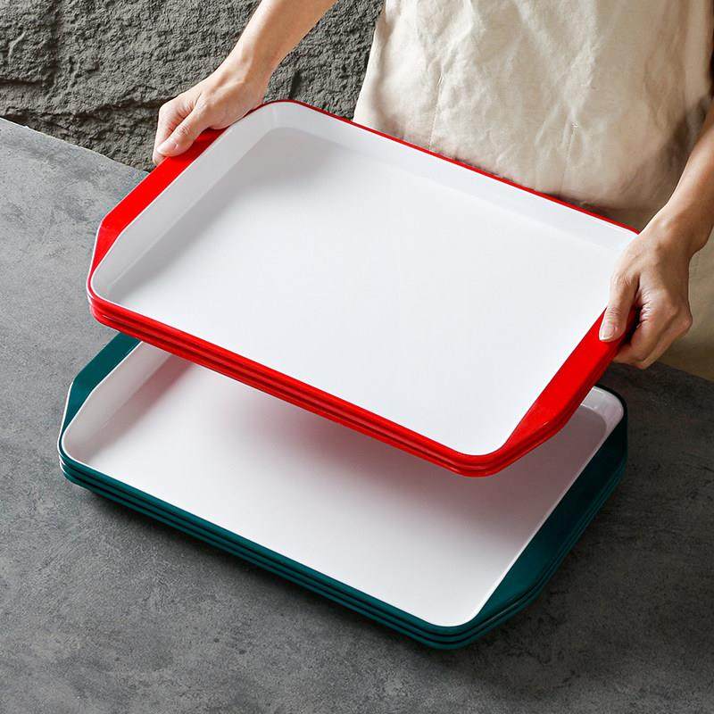 祥源美密胺餐具托 托盘长方形商用餐饮饭店炸串上菜取餐快餐专用,餐饮具,盘,淘宝优惠券,粉丝福利购,淘宝优惠卷