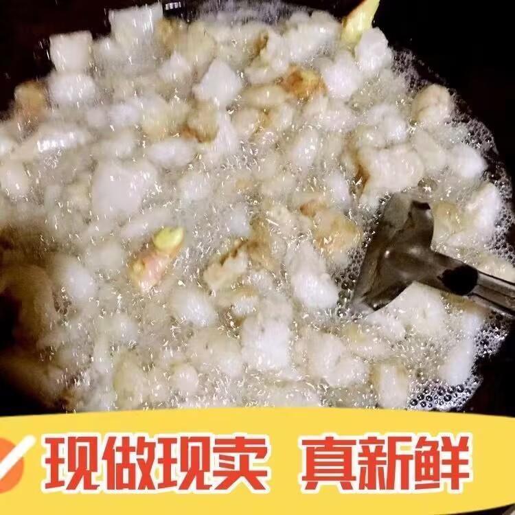 新鲜老式猪油渣商用添加全肥肉油渣饺子馅炒菜包子馅猪油渣炒菜用
