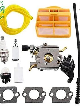 Husqvarna450450E445445E化油器空滤器燃油管油锯链锯配件