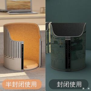 碳晶桌下取暖器冬天暖脚暖腿保暖办公室电热垫腿部加热暖脚宝