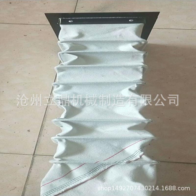 供应风机接口软连接 耐高温伸缩帆布软连接 机械软连接