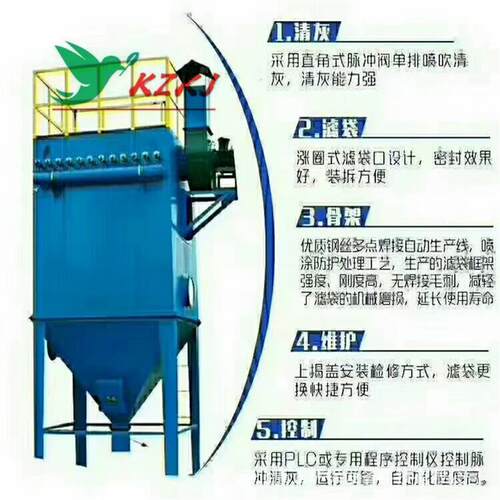 脉冲除尘器铝厂PPC64-4气箱布袋收尘器粉尘器化工厂电铺焦油器厂