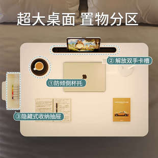 床上小桌子可折叠写作业办公小桌子学生宿舍吃饭小桌板家用办公桌