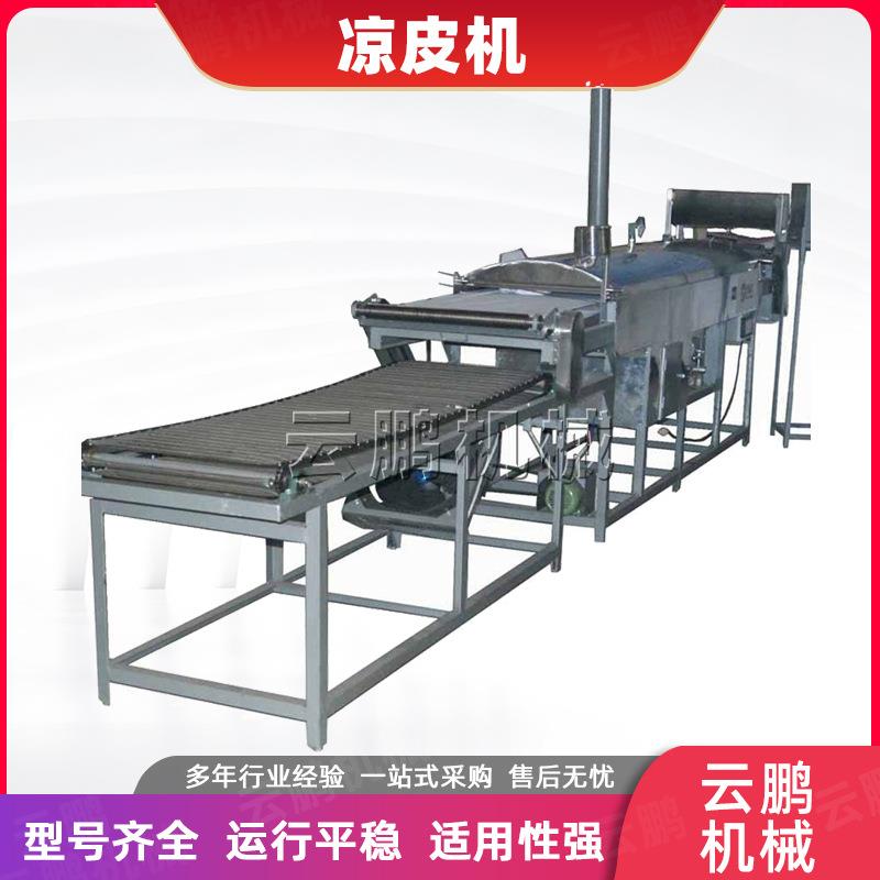 家用蒸汽式圆形粉皮机 小型自动成型红薯粉皮机 电气两用凉皮机