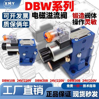 适用液压电磁溢流阀DBW10B-1-50/3156CG24N9Z5L DBW20B DBW30B CW