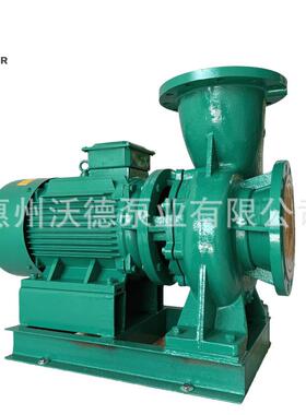 90KW增压泵NIS200-150-400卧式端吸管道冷热水循环冷冻空调给水