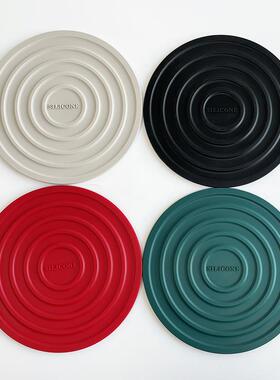 TTANG硅胶隔热垫耐高温餐桌垫防烫餐垫家用防热垫砂锅垫杯碗垫子